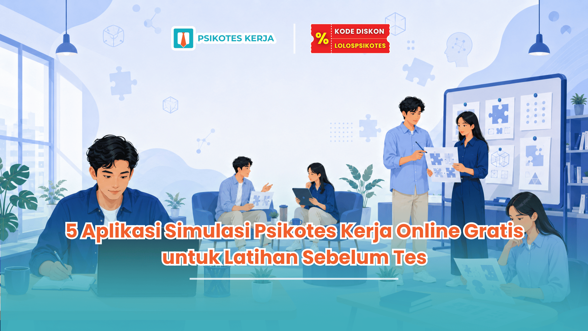 Aplikasi simulasi psikotes kerja online gratis