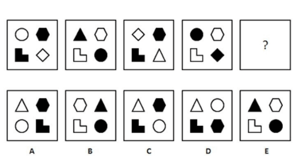 latihan soal psikotes deret gambar