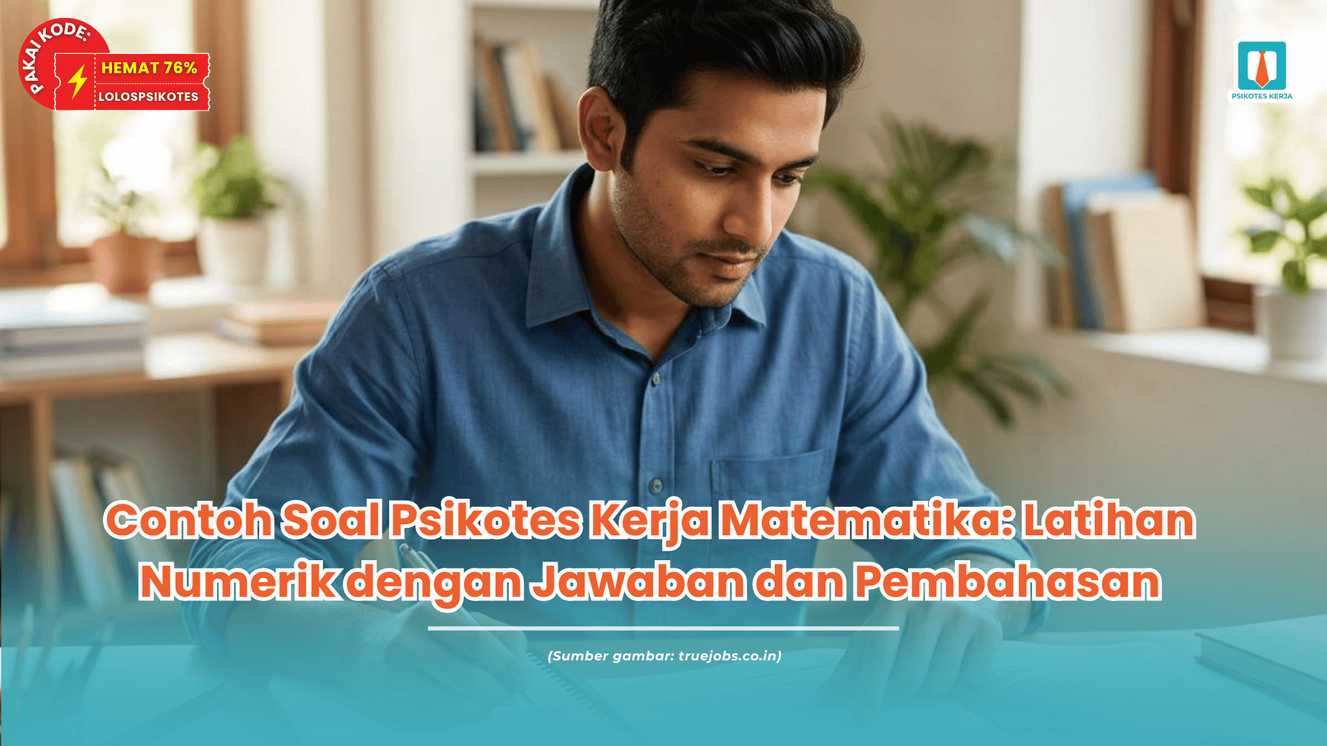 contoh soal psikotes kerja matematika