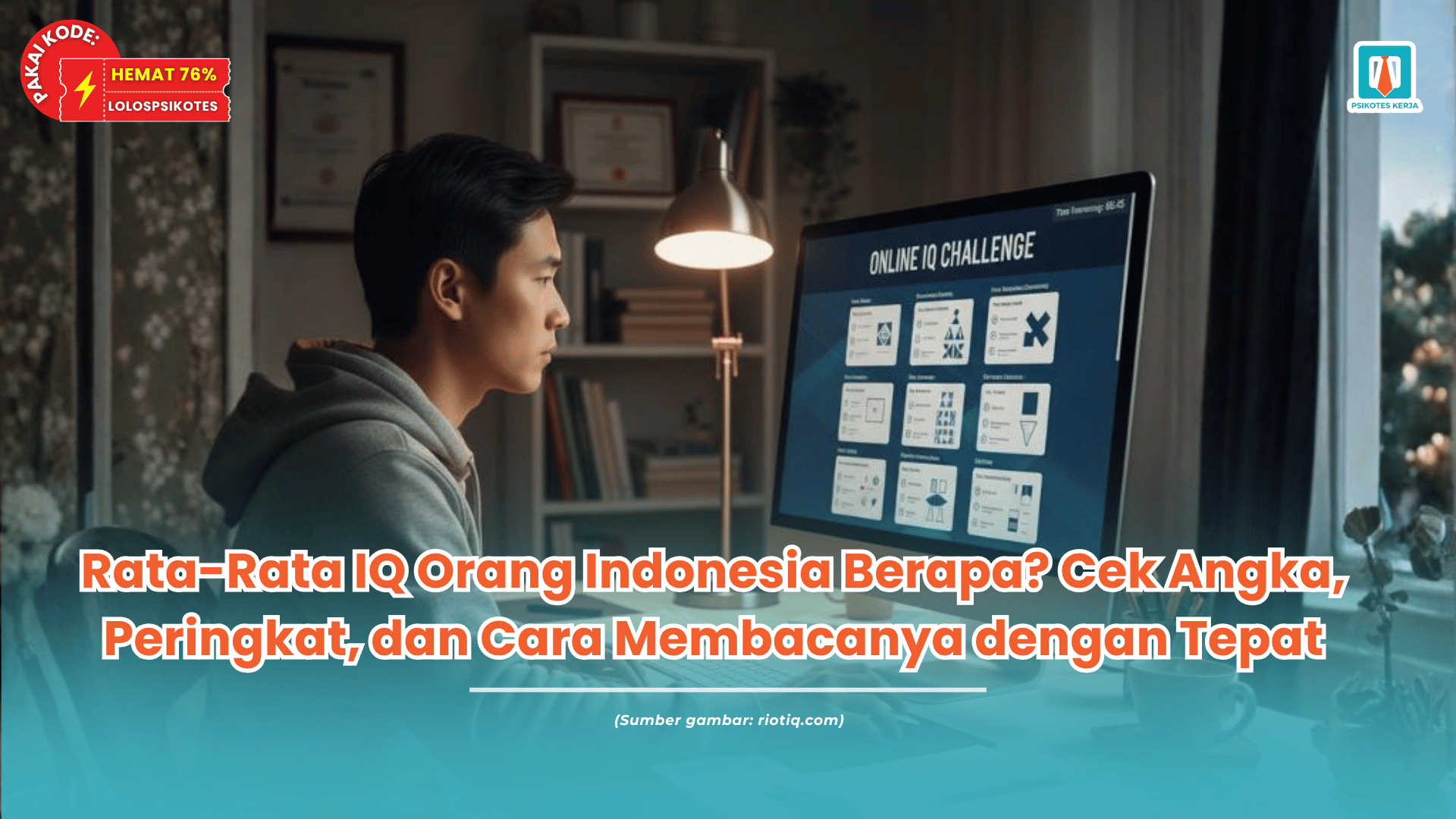 rata rata iq orang indonesia