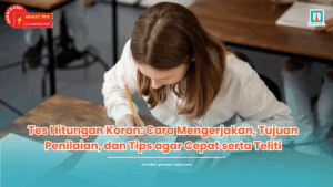 tes hitungan koran