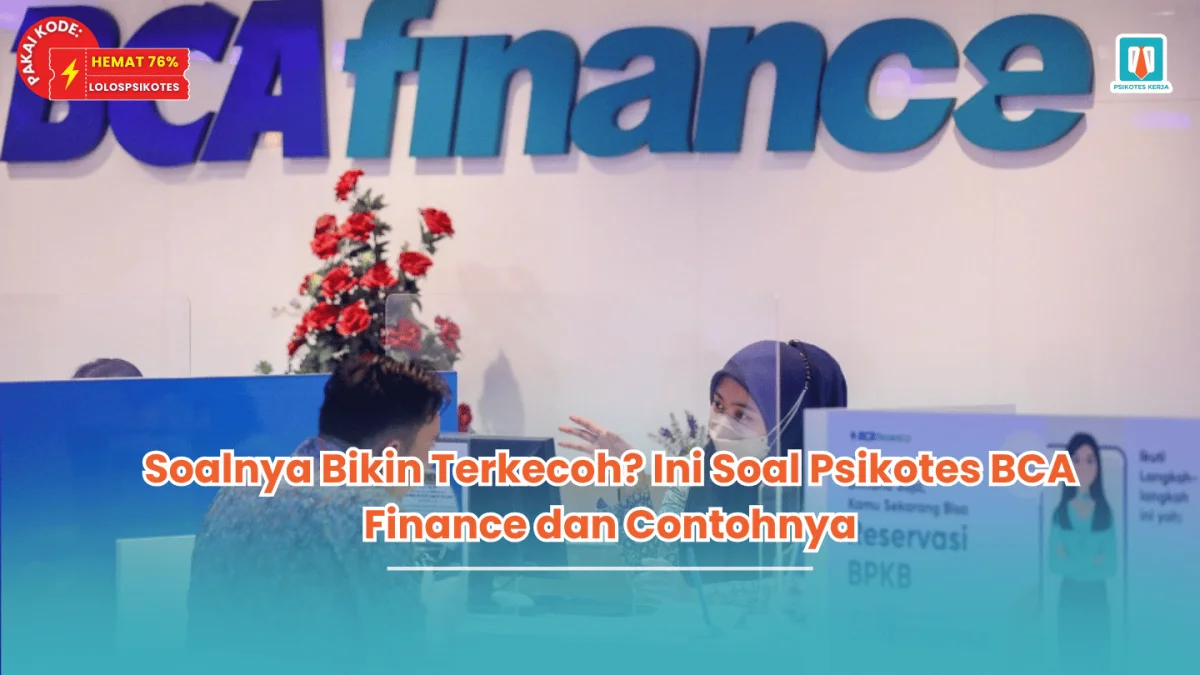 soal psikotes bca finance