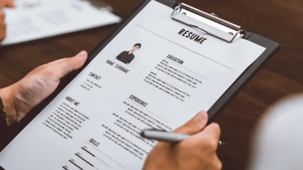 contoh cv profesional