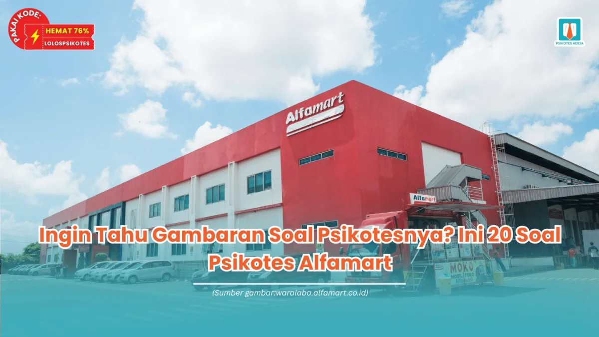 20 soal psikotes alfamart