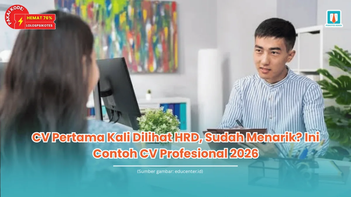 contoh cv profesional