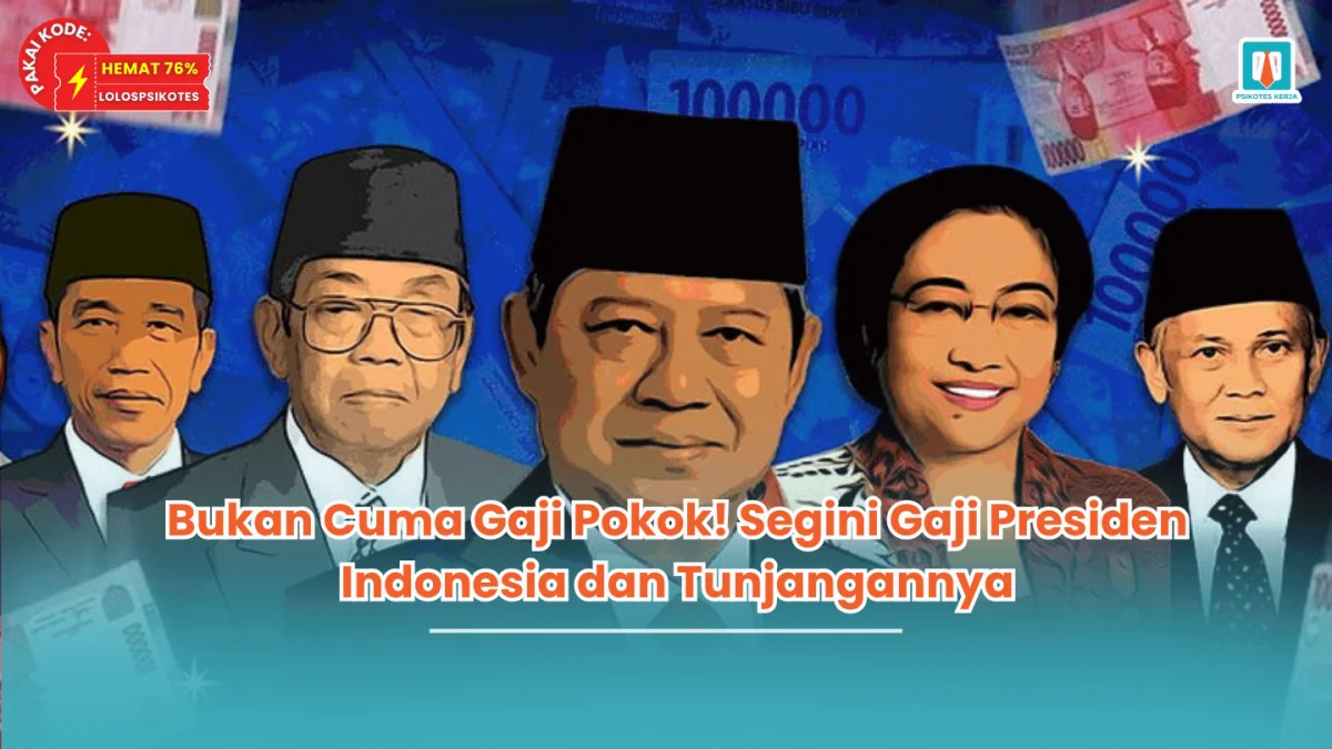 berapa gaji presiden indonesia