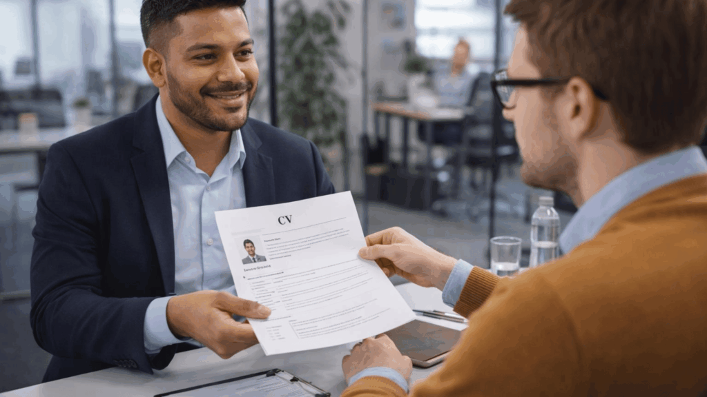 format cv lamaran kerja