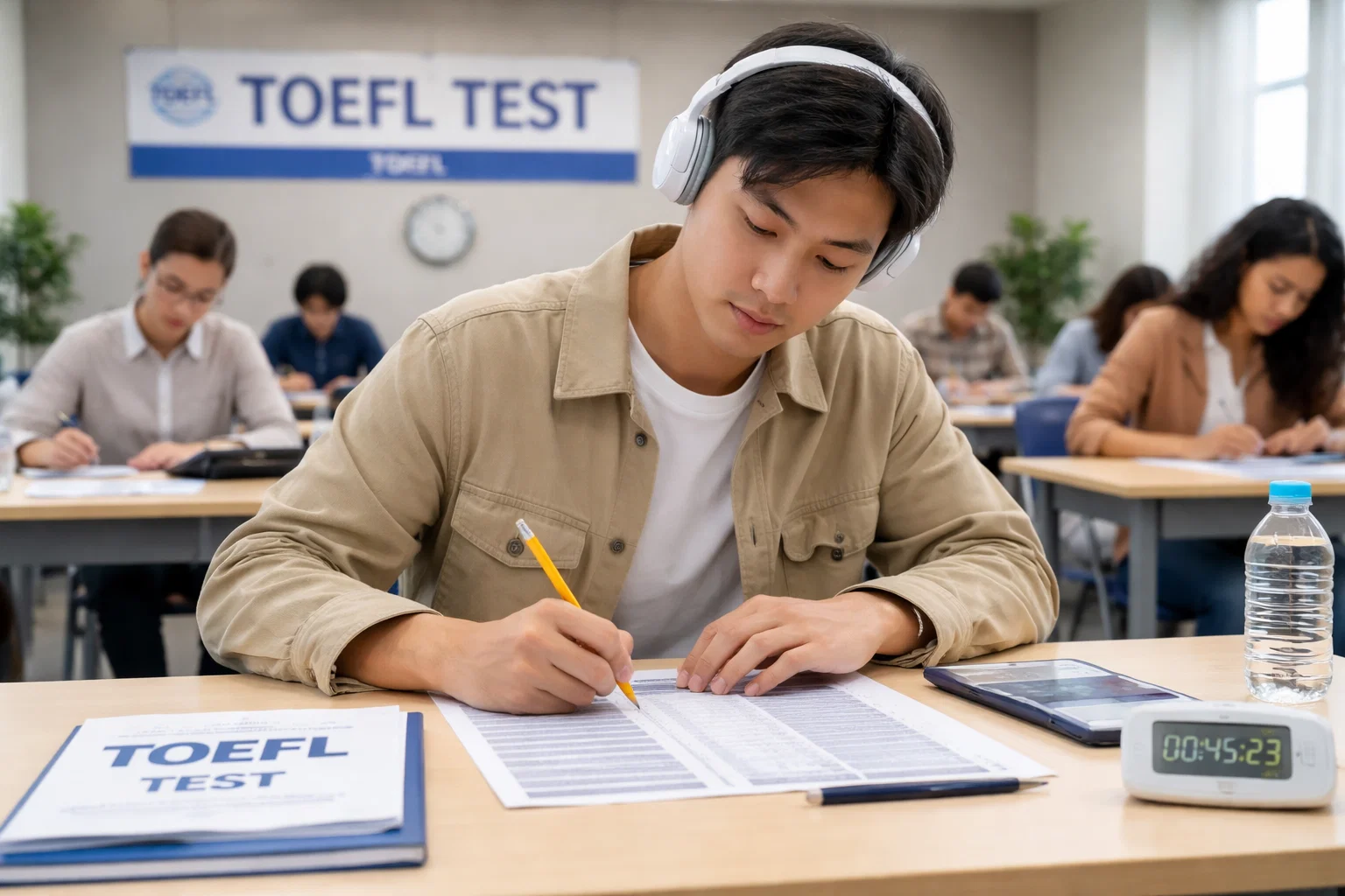 tes toefl terdiri dari apa aja