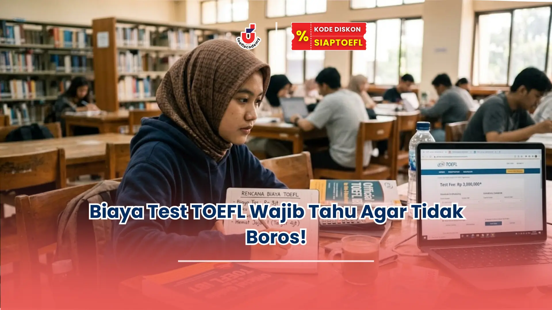 Biaya Test TOEFL Wajib Tahu Agar Tidak Boros!