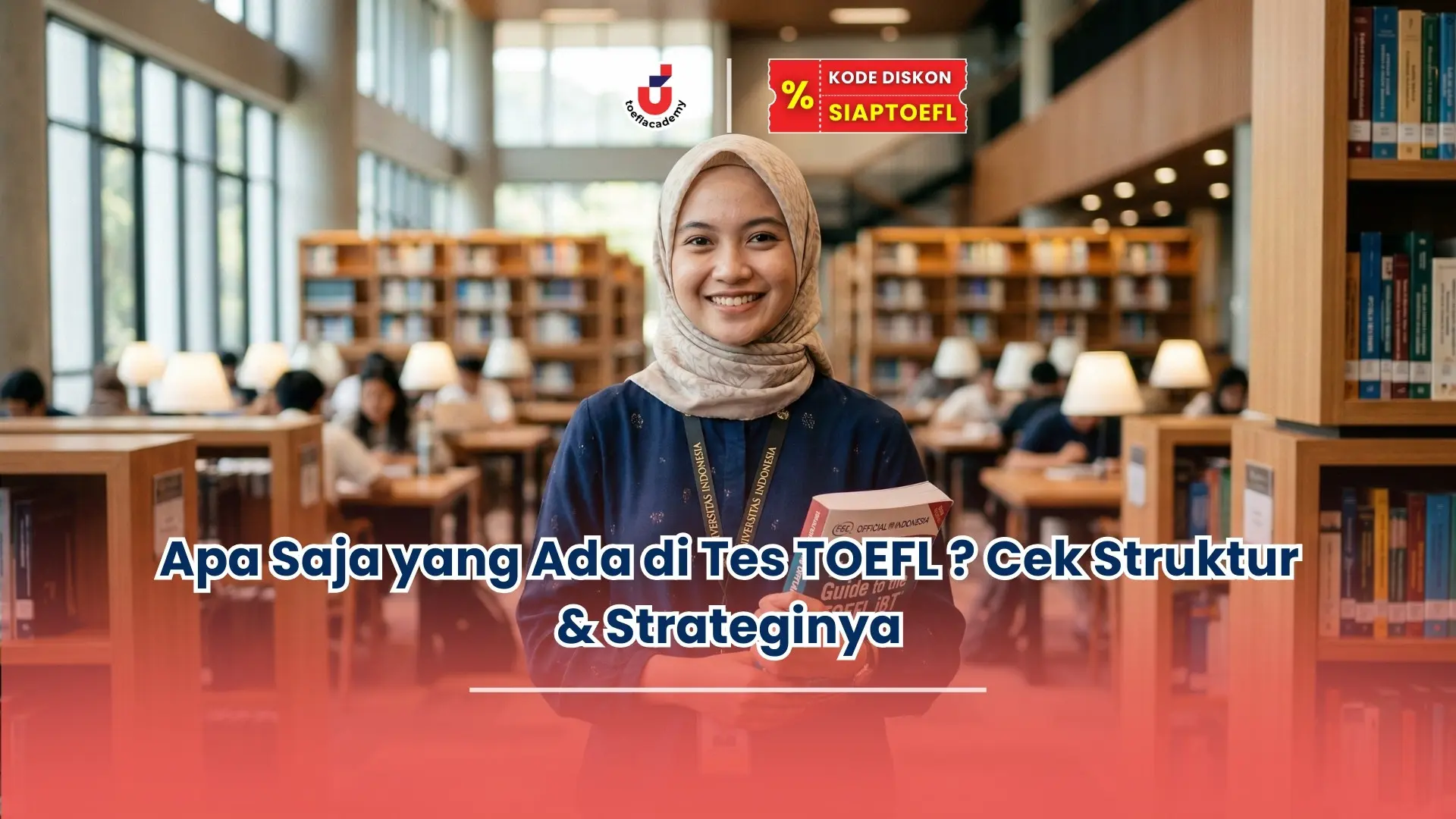 apa saja yang ada di tes toefl