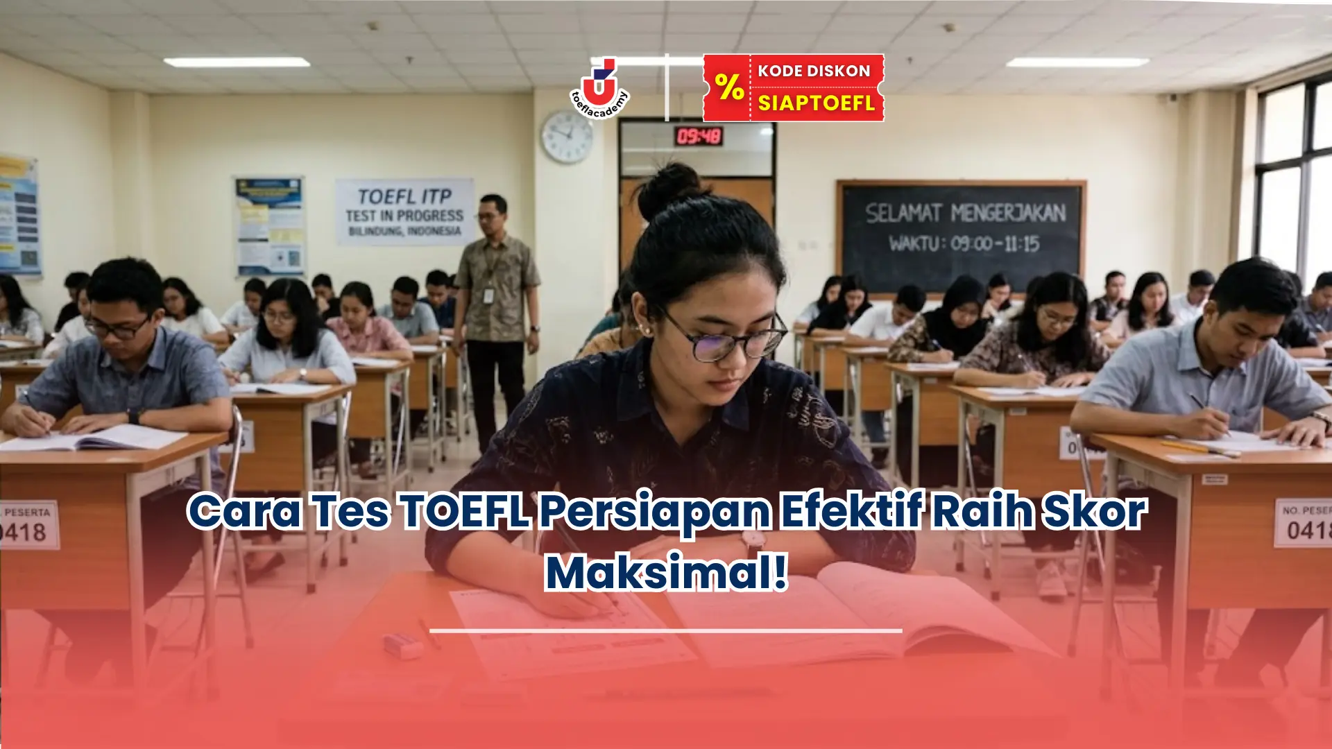 Cara Tes TOEFL Persiapan Efektif Raih Skor Maksimal!