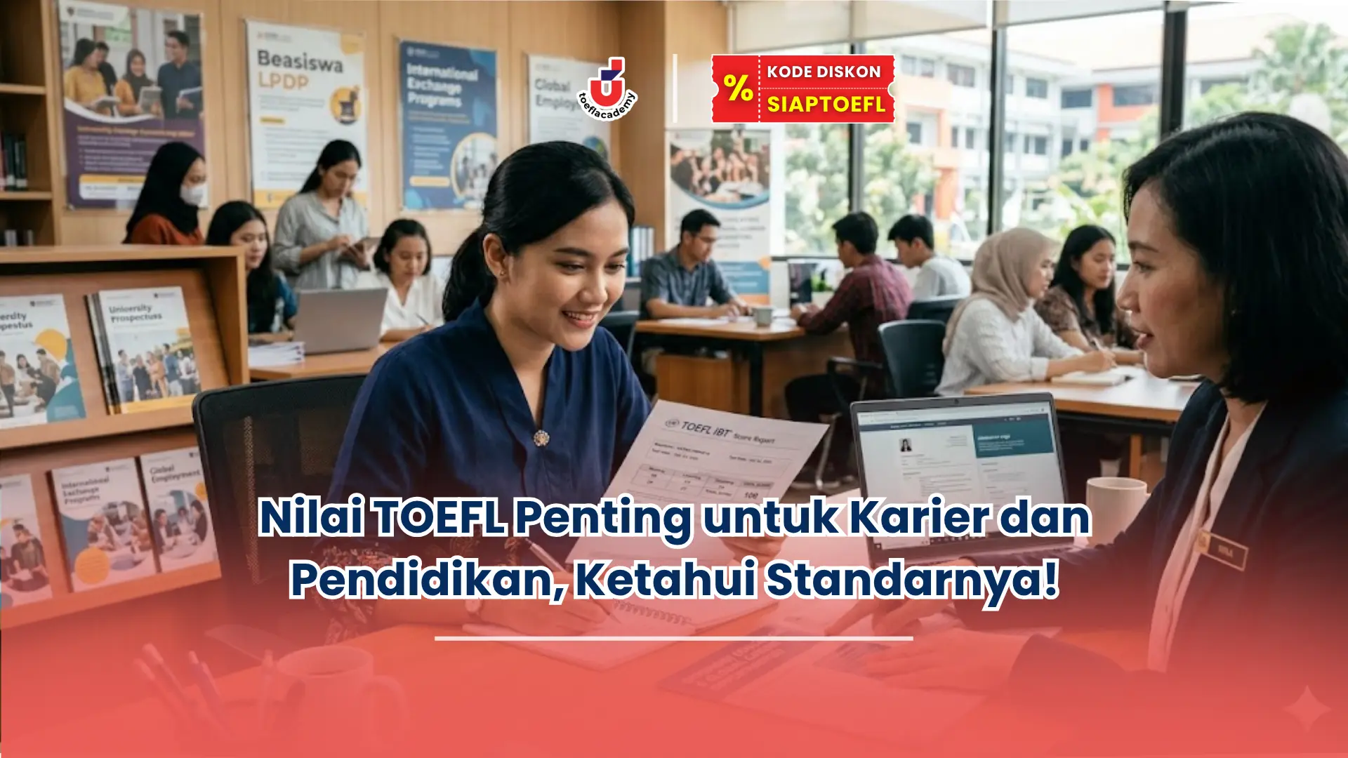 Nilai TOEFL Penting untuk Karier dan Pendidikan, Ketahui Standarnya!