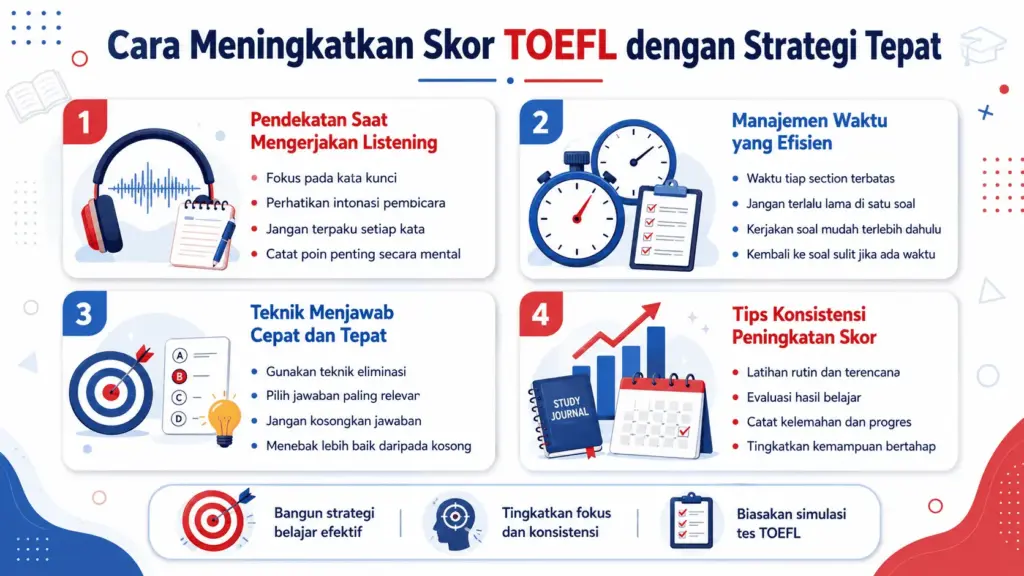 tes toefl terdiri dari apa saja