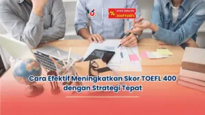 Skor TOEFL 400 harus benar berapa