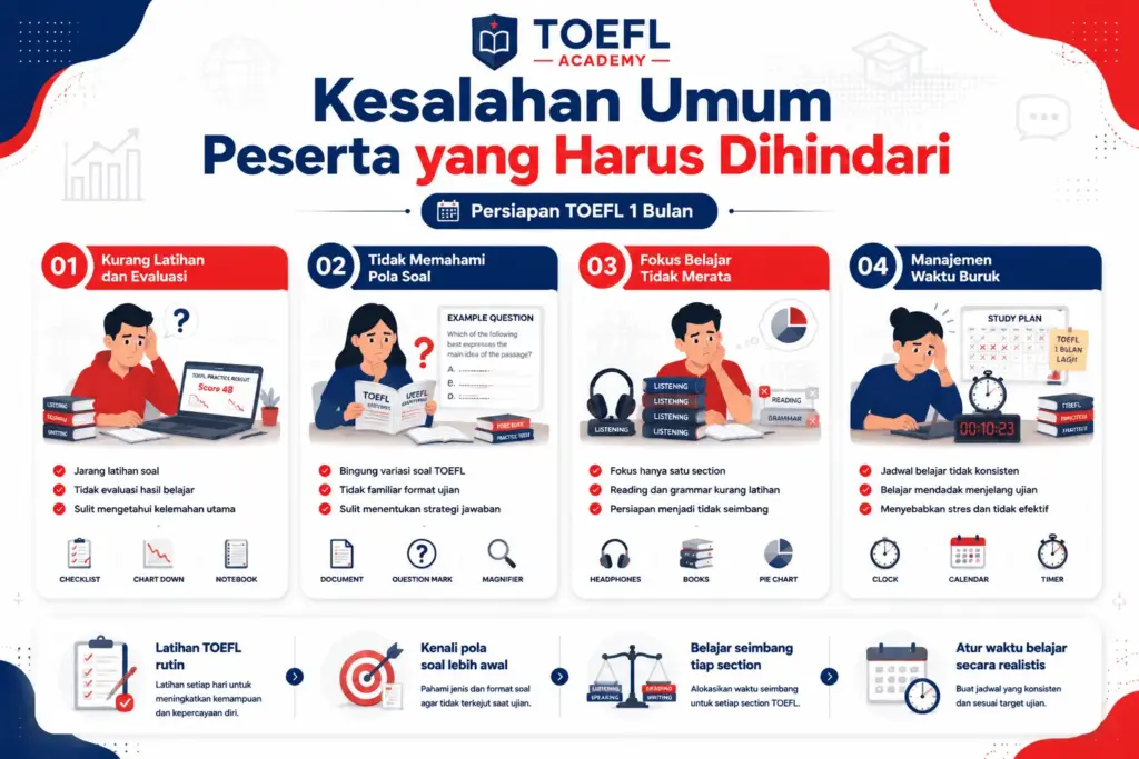 Apakah 1 bulan cukup untuk belajar TOEFL