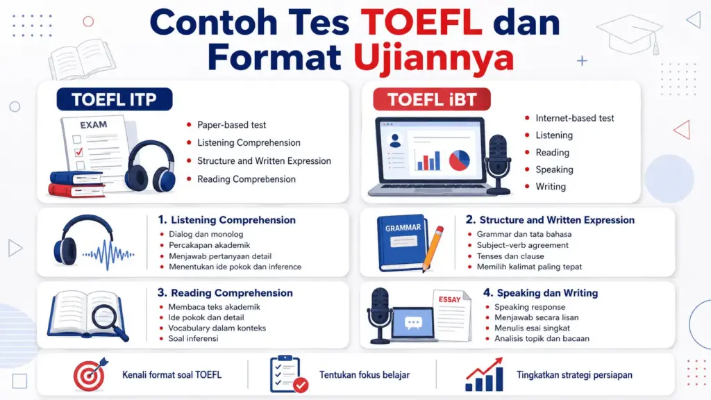 Contoh tes TOEFL apa saja
