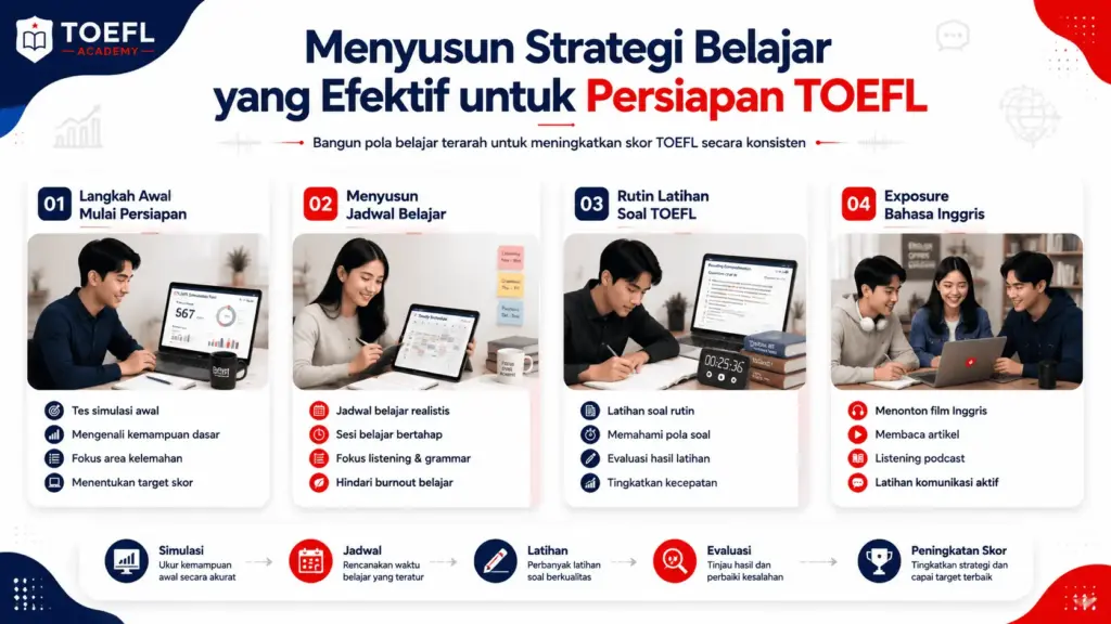 Apa yang harus dipersiapkan sebelum tes TOEFL