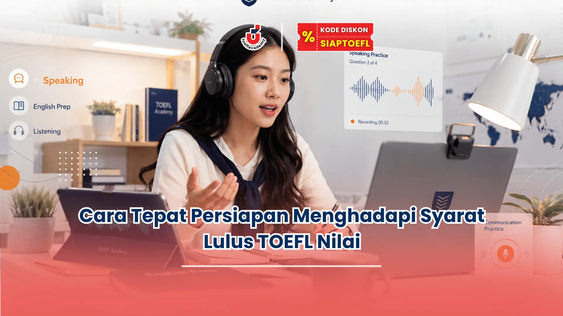 Syarat lulus TOEFL nilai berapa