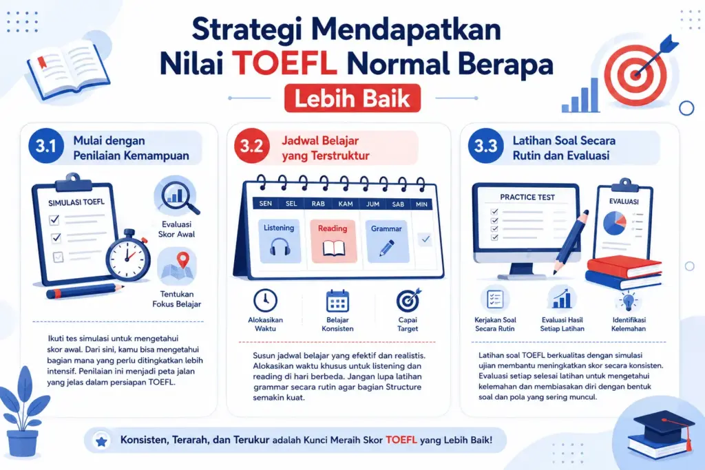 Nilai TOEFL normal berapa