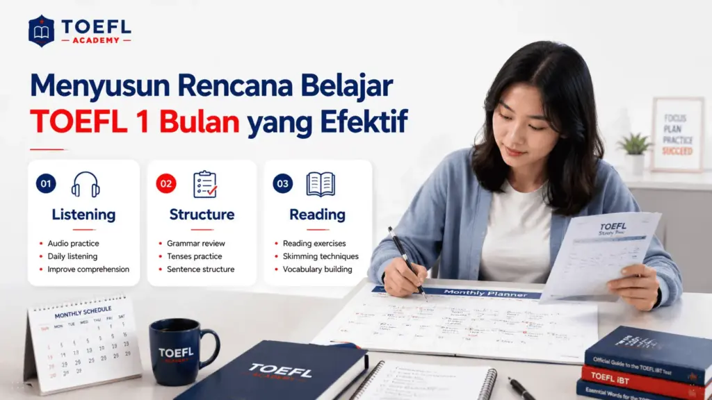 belajar toefl 1 bulan
