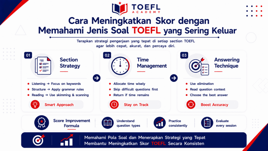 jenis soal toefl yang sering keluar