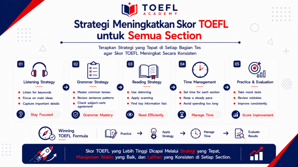 soal toefl terdiri dari apa saja
