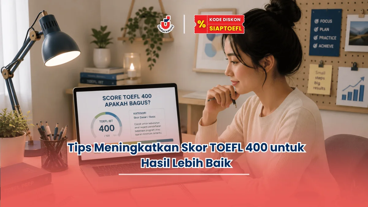Score TOEFL 400 apakah bagus