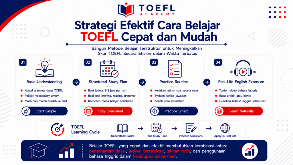 cara belajar toefl cepat dan mudah