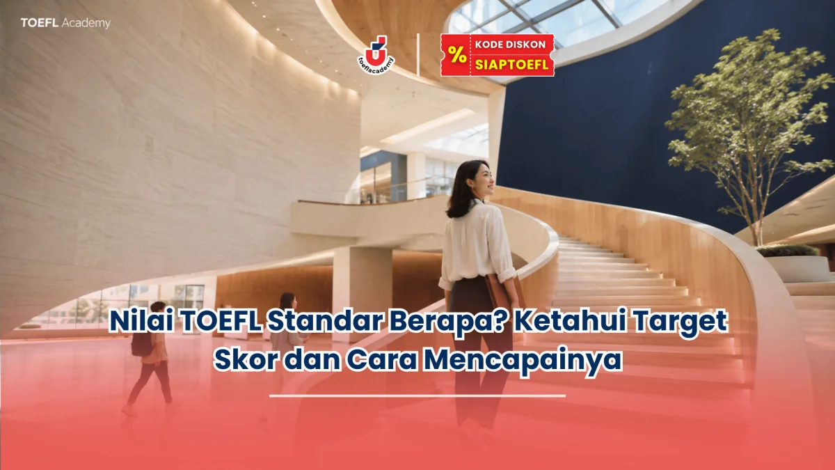nilai toefl standar