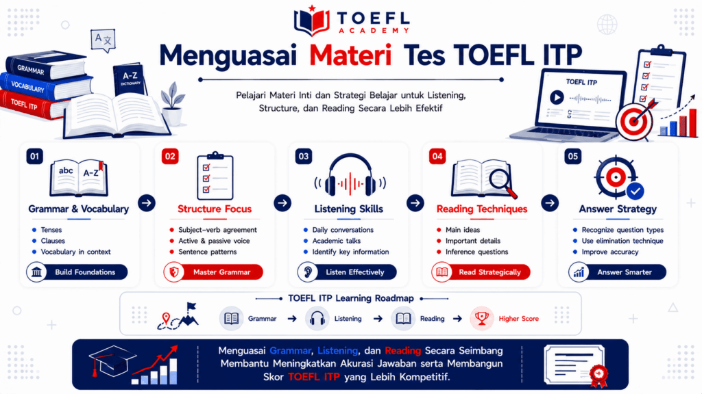 cara menaikkan skor toefl itp