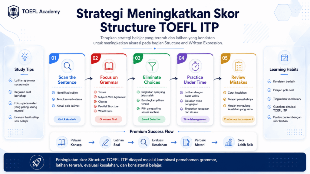contoh soal TOEFL Structure and Written Expression
