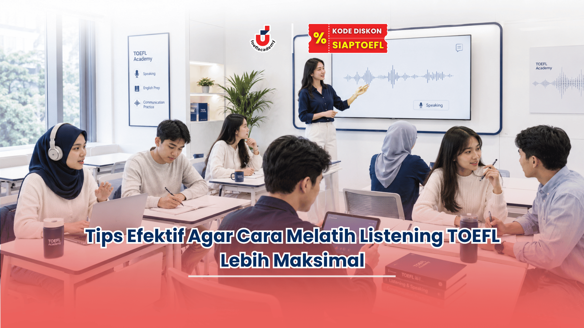 Cara melatih listening TOEFL