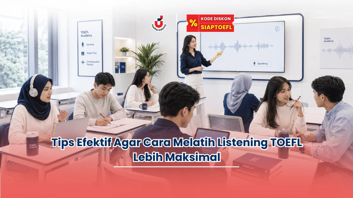 Cara melatih listening TOEFL