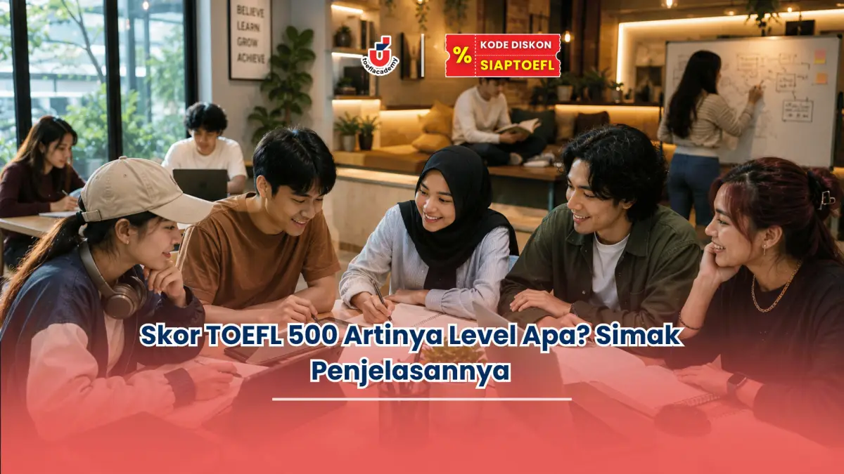 Skor TOEFL 500 Artinya Level Apa