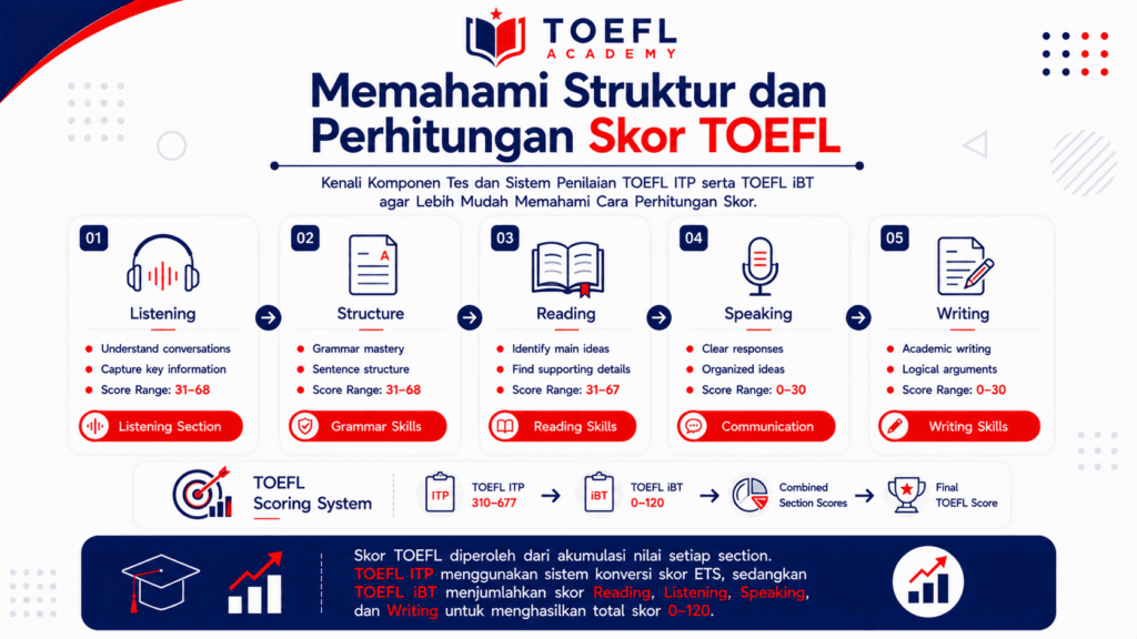 perhitungan skor toefl