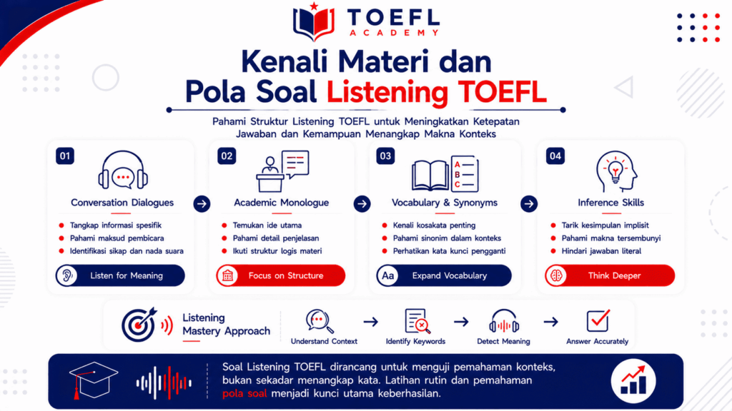 tips mengerjakan toefl listening