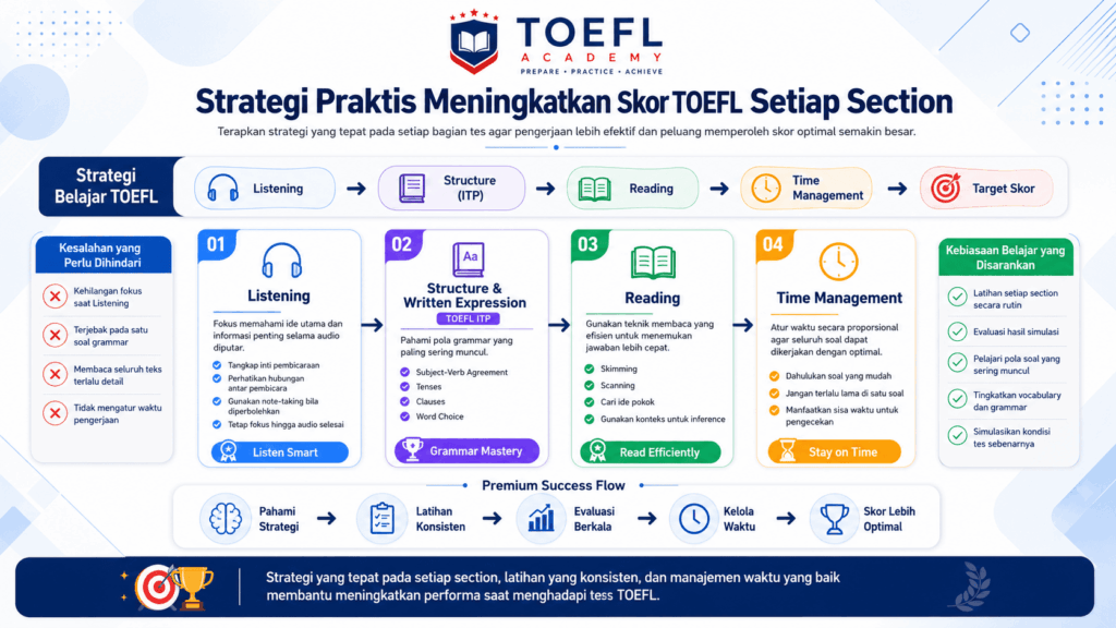 Cara menguasai TOEFL dengan cepat