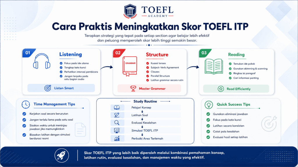 IELTS 6.5 setara dengan TOEFL ITP berapa