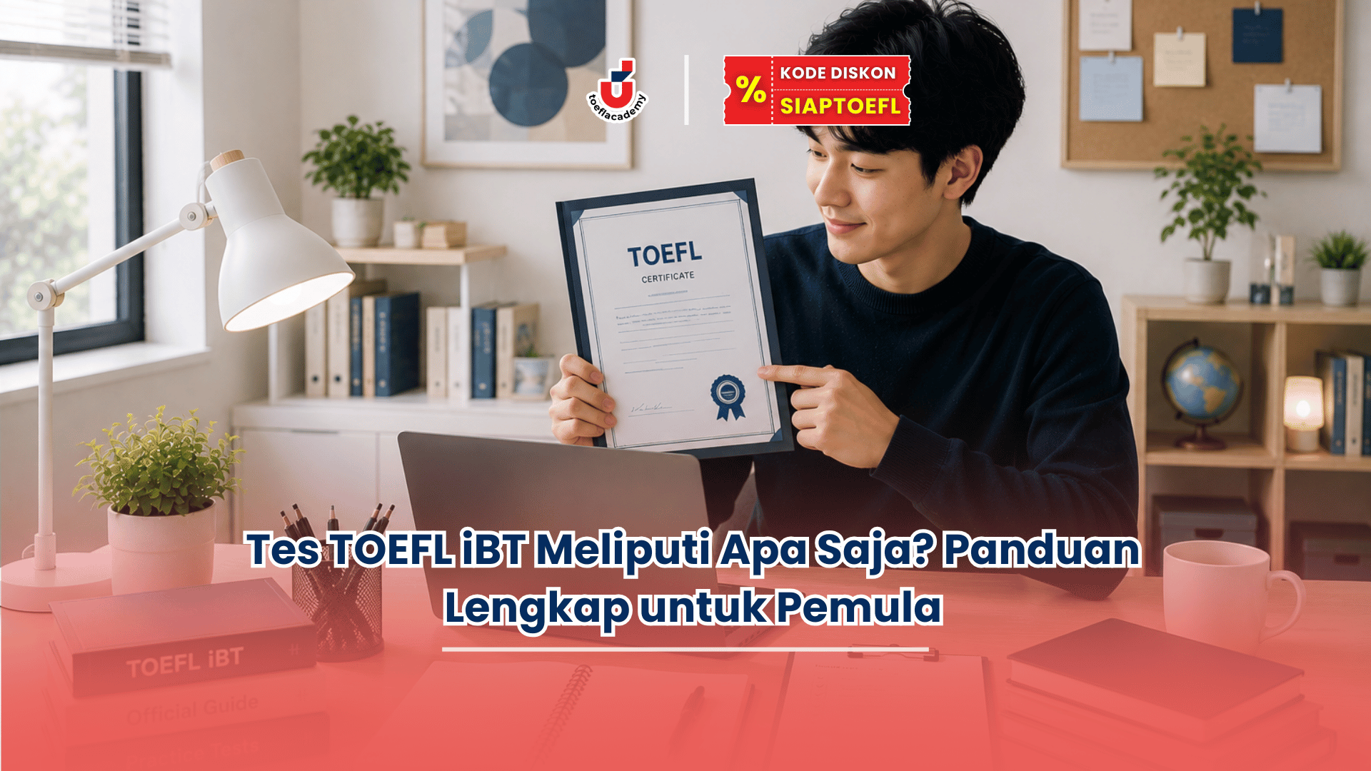 Tes TOEFL iBT meliputi apa saja