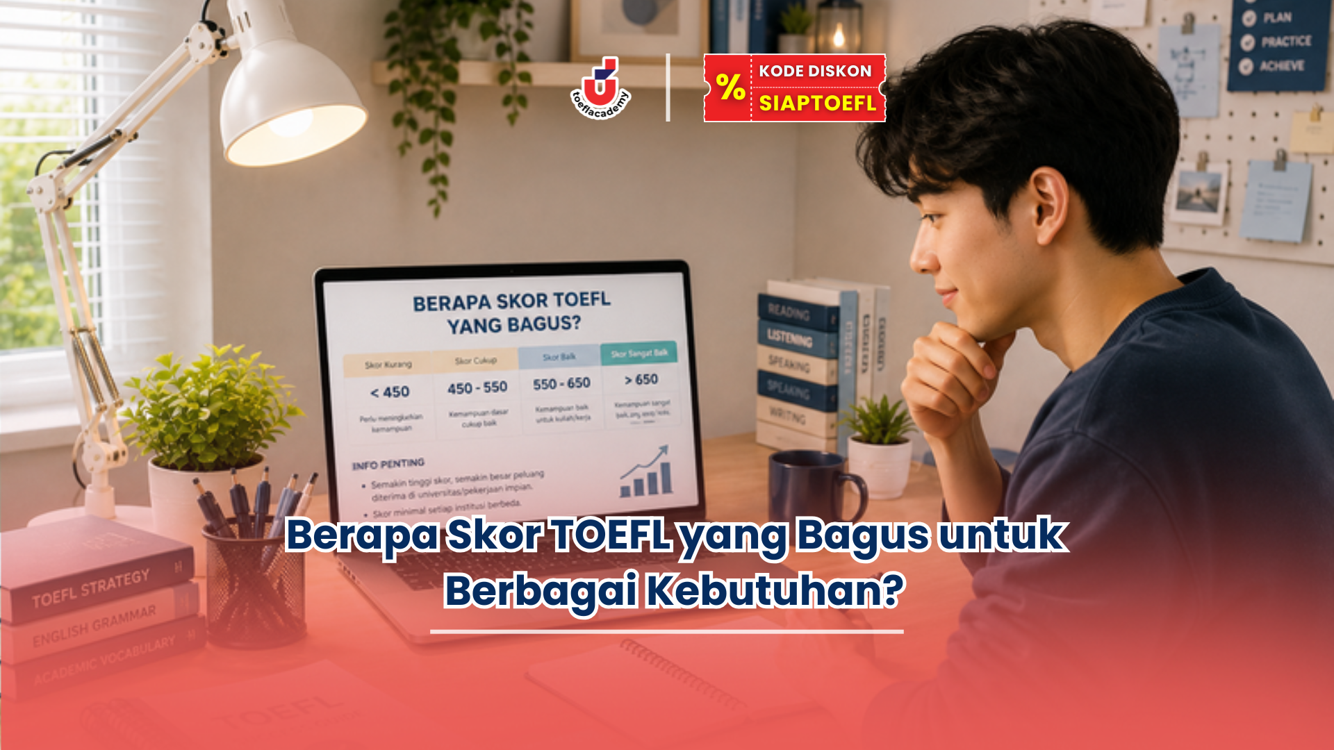 berapa skor toefl yang bagus