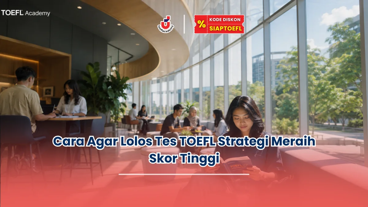 cara agar lolos tes toefl
