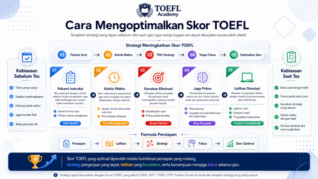 Score TOEFL paling rendah berapa