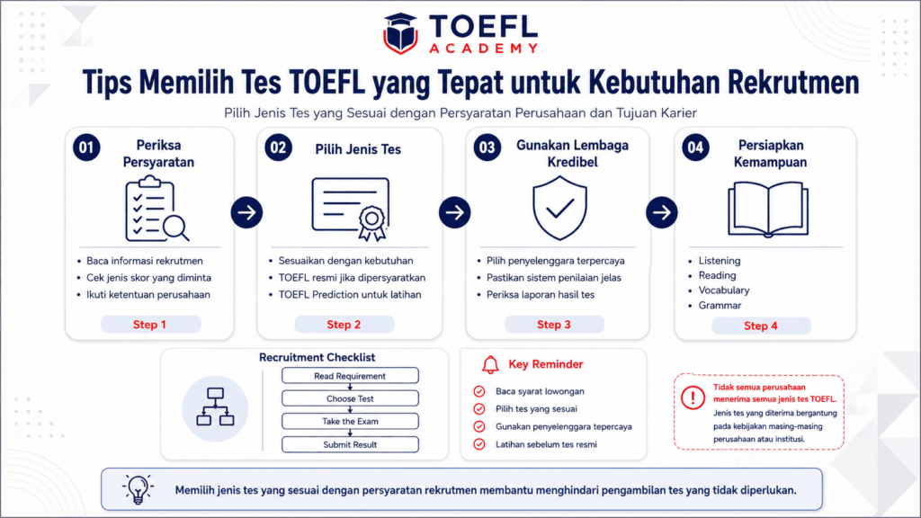 Apakah TOEFL prediction bisa dipakai daftar kerja