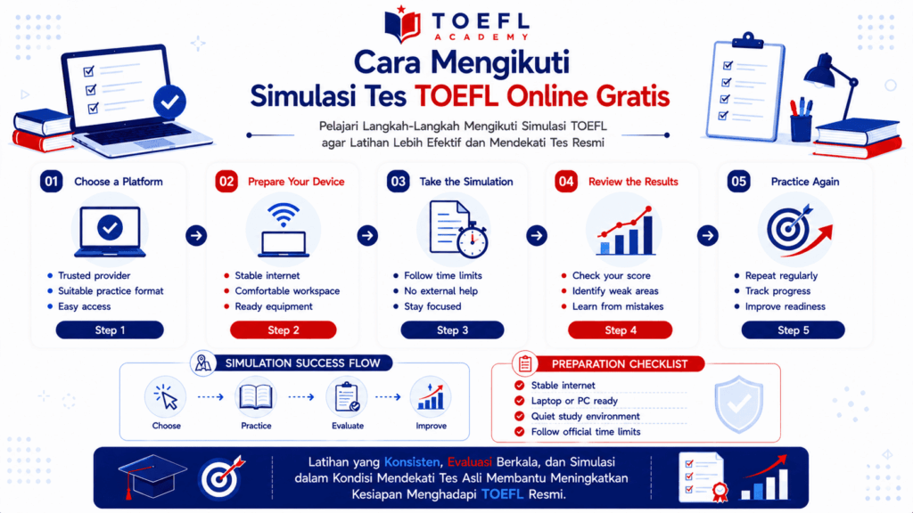 simulasi tes toefl online gratis