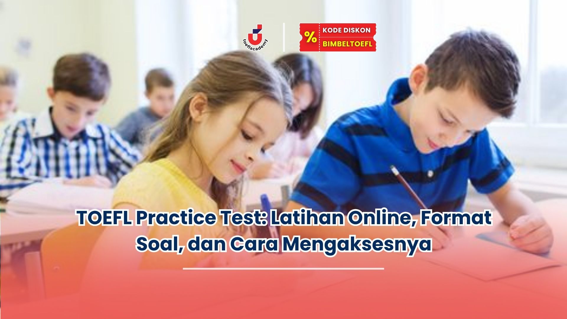 siswa/i sedang mengerjakan test