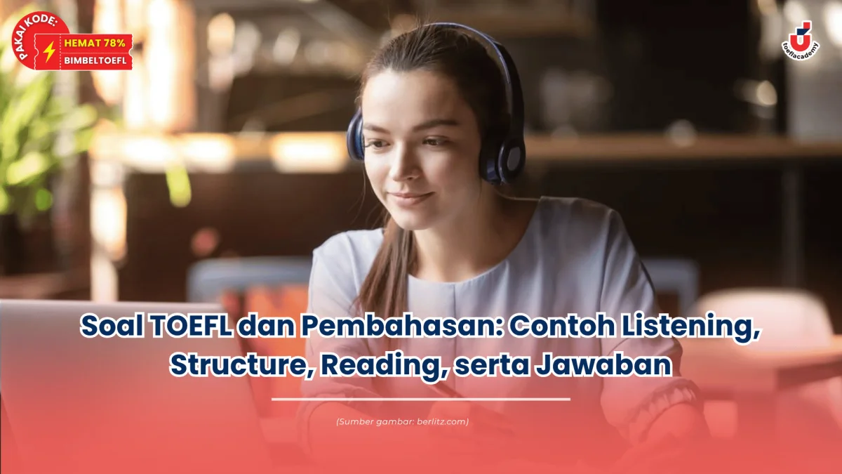 soal toefl dan pembahasan