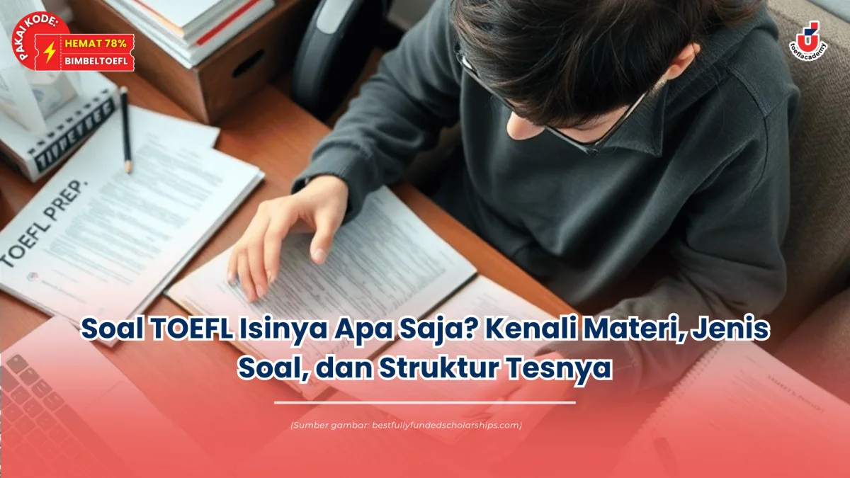 soal toefl isinya apa saja