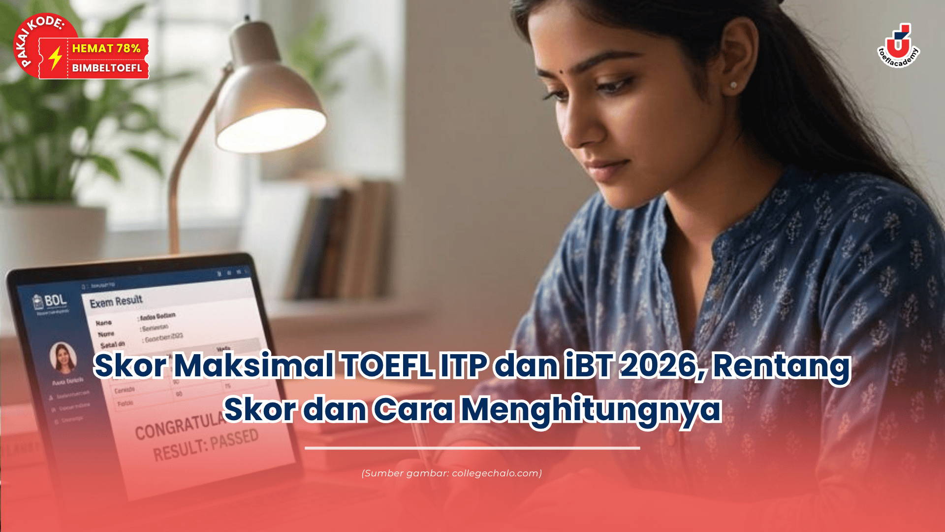 skor maksimal toefl