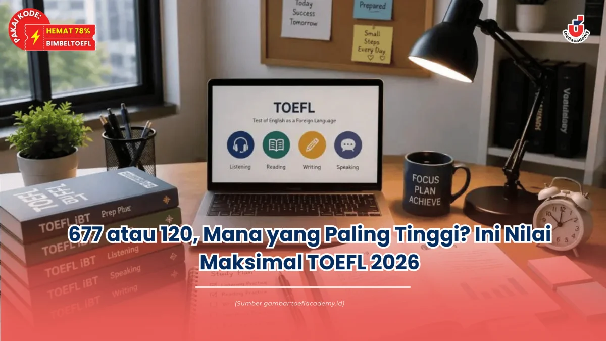 nilai maksimal toefl