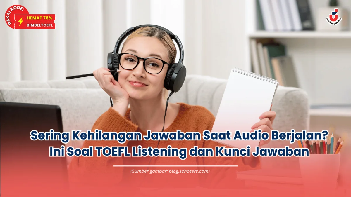 soal toefl listening dan kunci jawaban